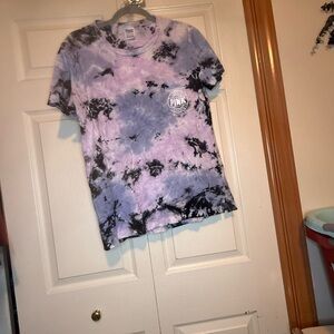 PINK Victoria's Secret Tie-Dye Pocket Tee - S